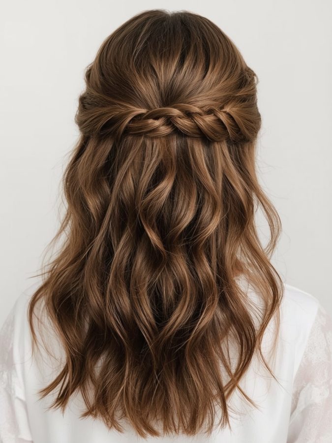 24. Side Ponytail Bridemaids Hairstyles