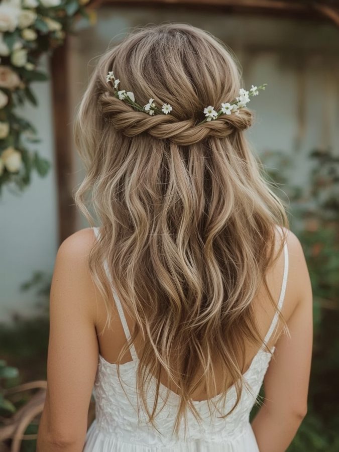 31. Slicked-Back Bun Bridemaids Hairstyles