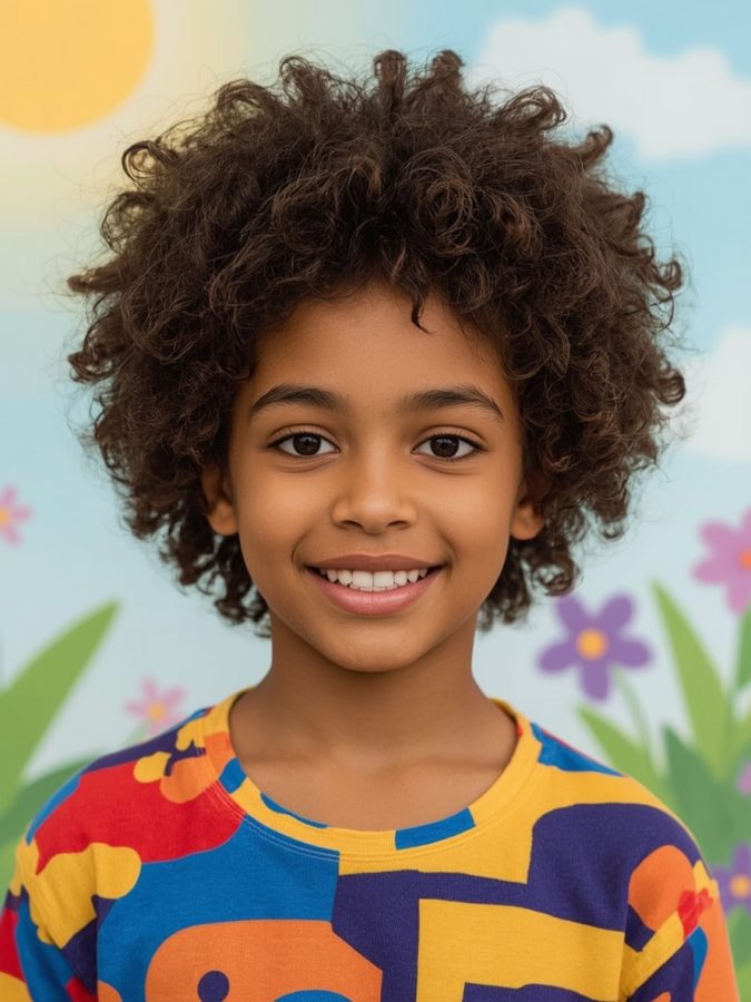 Boys Summer Haircut: The Slicked Back