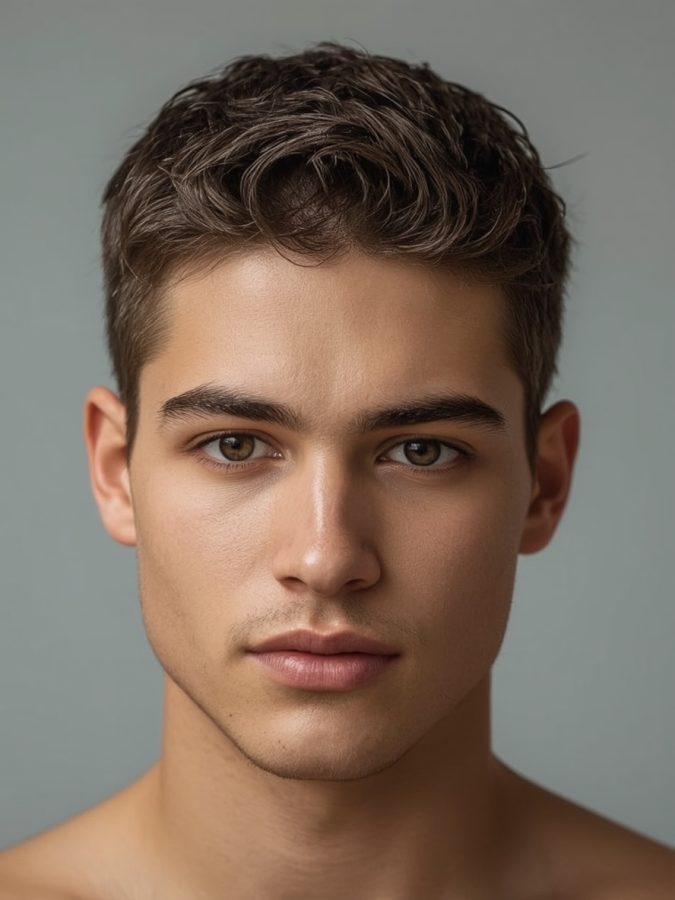 Men's Short Hair: The Clean Shave