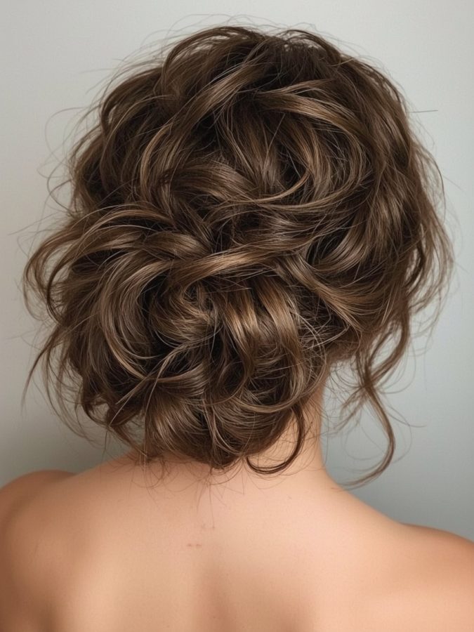 27. Space Buns Bridemaids Hairstyles