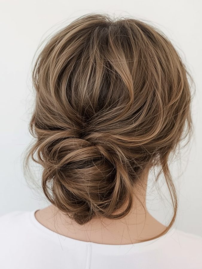 22. Curly Updo Bridemaids Hairstyles