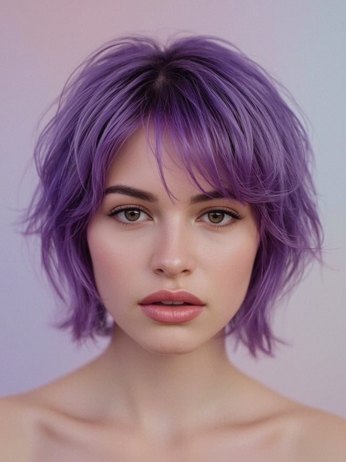 Undercolor Hair: Asymmetrical Undercolor Block