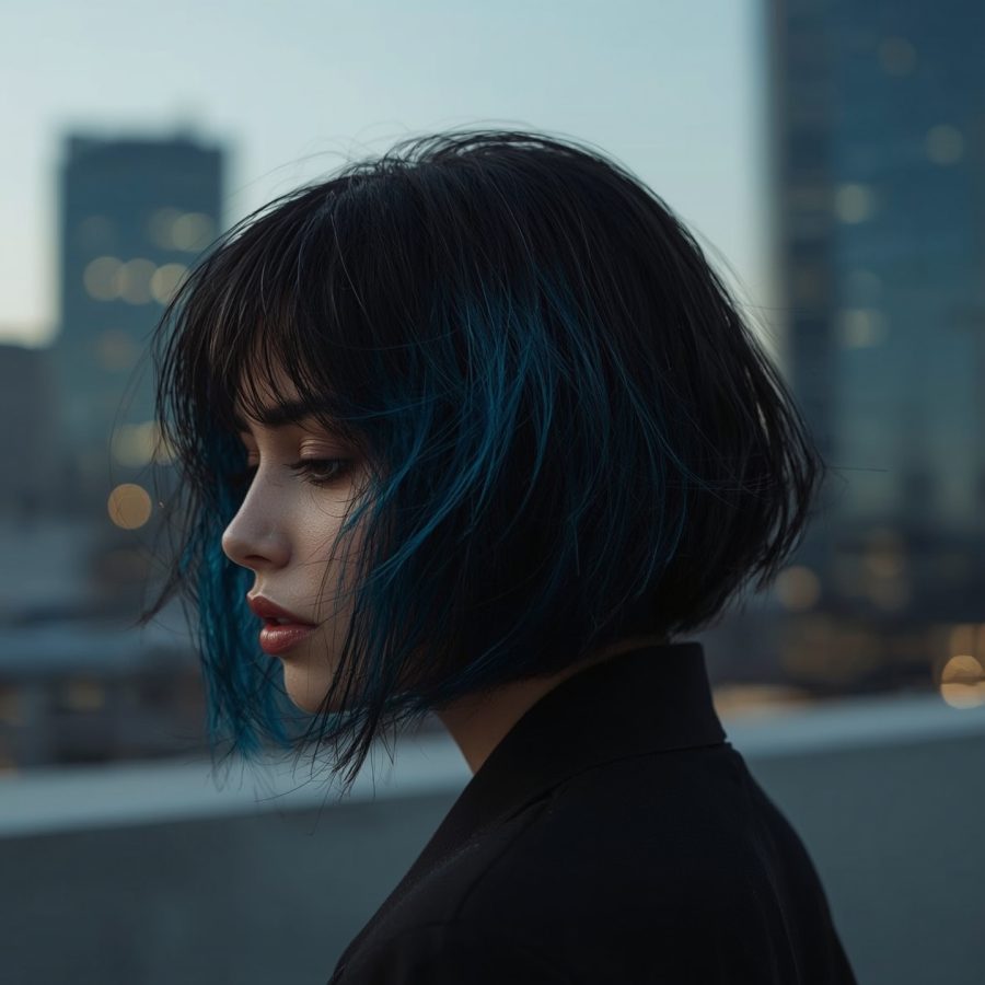 Undercolor Hair: Rose Gold Whisper