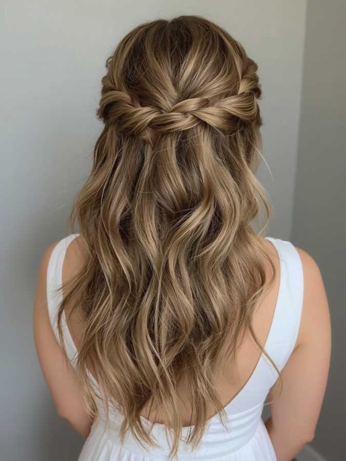 12. Sleek Low Ponytail Bridemaids Hairstyles