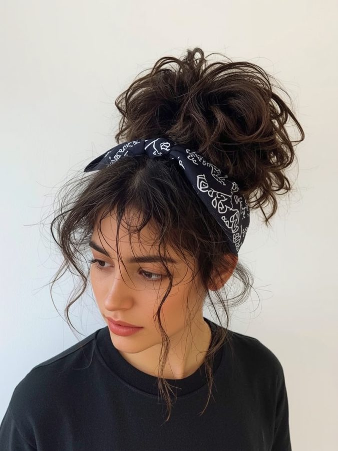 Hair Styles Curly Hairstyles: Side-Swept Curls