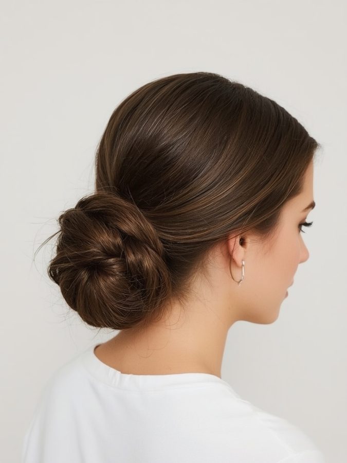8. Side Swept Curls Bridemaids Hairstyles