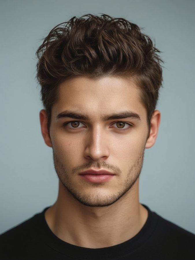 Men's Short Hair: The Messy French Crop