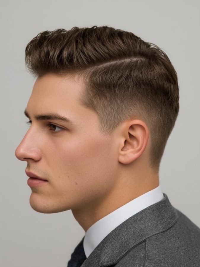 Men's Short Hair: The Crew Cut with Low Fade
