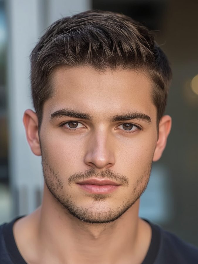 Men's Short Hair: The Modern Caesar