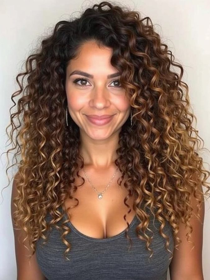 Honey Brown Balayage: Muted Honey Tones