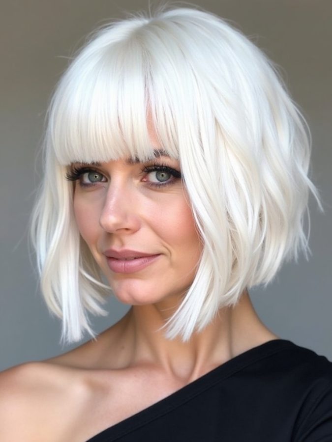 70s-Inspired Face Framing Curtain Bangs