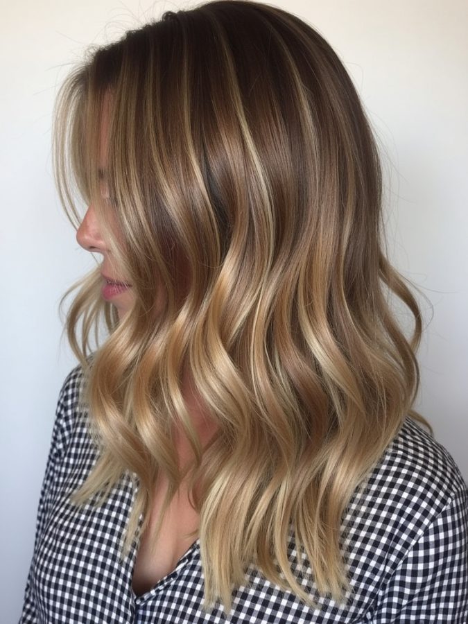 Honey Brown Balayage: Effortless Summer Style