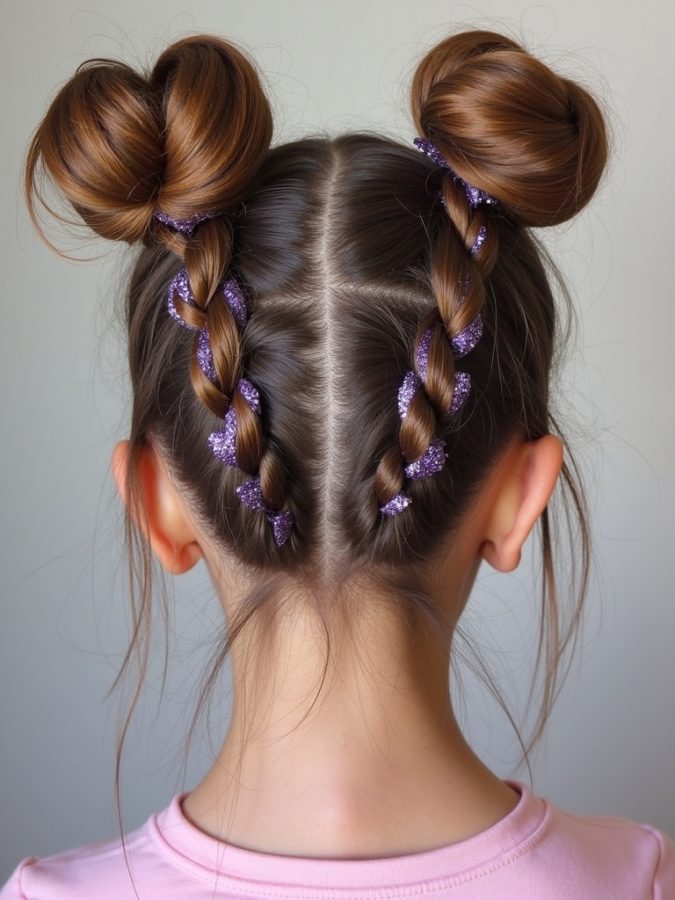 Long Haircut Ideas with Fishtail Braid and Bohemian Accents