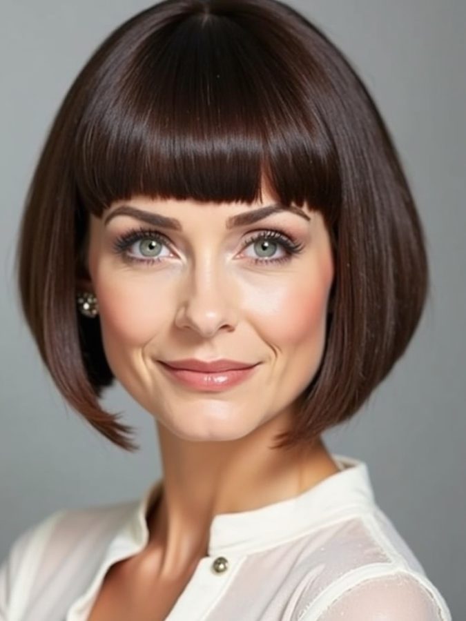 Hairstyles For Thin Fine Hair Over 60: The Curly Shag