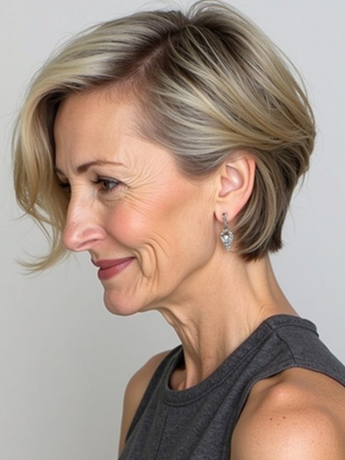 Hairstyles For Thin Fine Hair Over 60: The Classic Pageboy