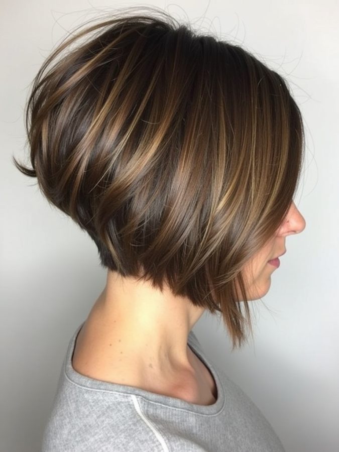 Angled Bob Haircut: The Softly Textured Wave