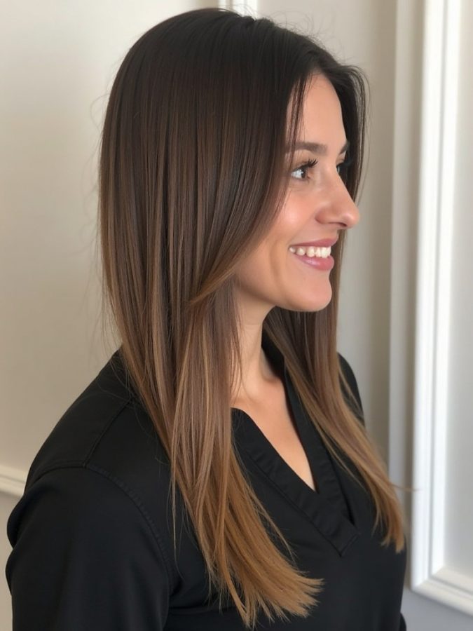 Long Haircut Ideas with Choppy Layers and Textured Ends