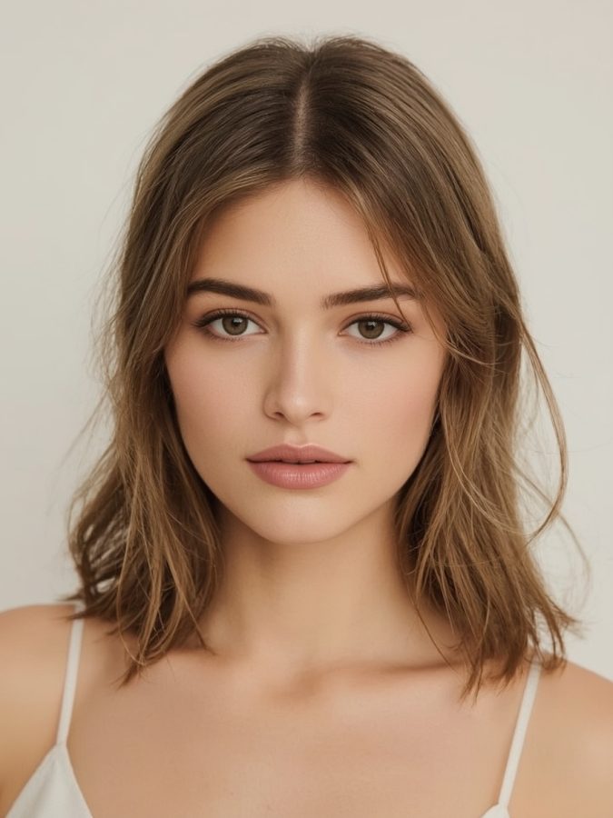  Shouler Length Hairstyle For Thin Hair Fine: Shoulder Length with Voluminous Root Lift