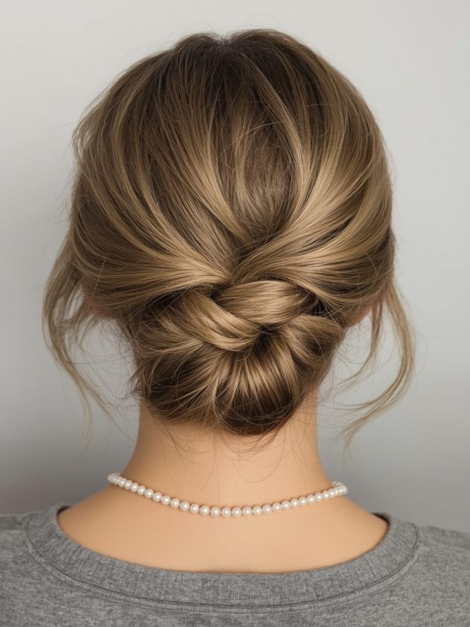 Hair Wrap Designs : High Ponytail with Wrapped Base and Bead Details