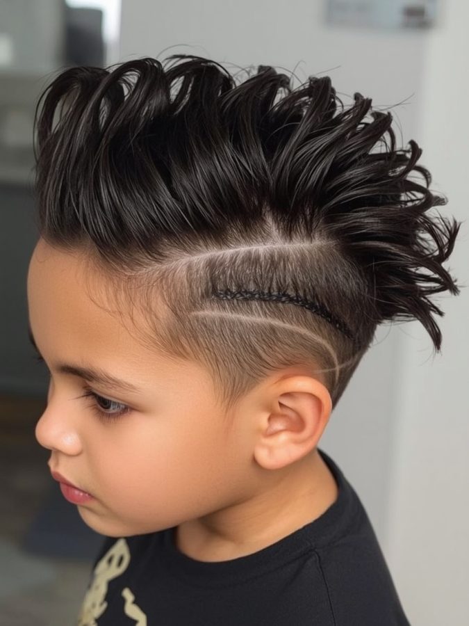 Hair Styles Kids: The Messy Bun