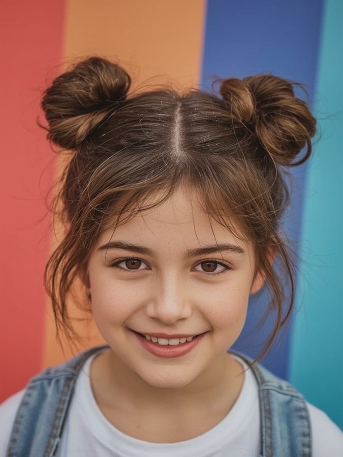 Hair Styles Kids: Four-Strand Braid