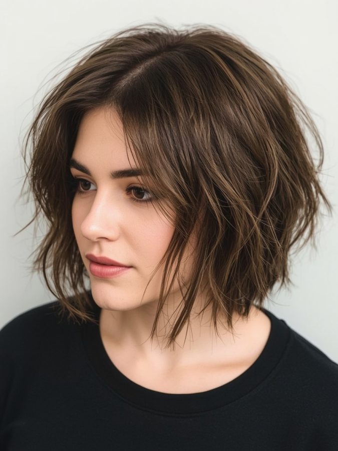 Short Haircuts For Thin Fine Hair: The Micro Bob
