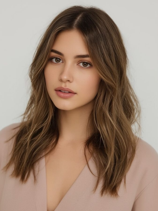  Shouler Length Hairstyle For Thin Hair Fine: Classic Shoulder-Length Layers