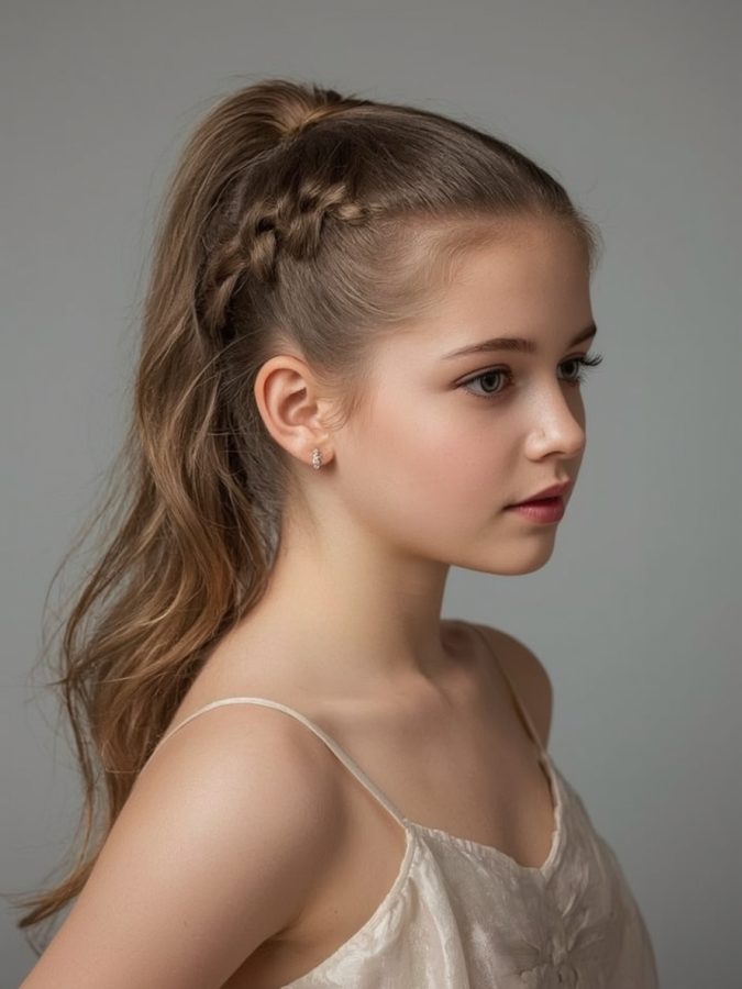 Hair Styles Kids: The Classic High Ponytail