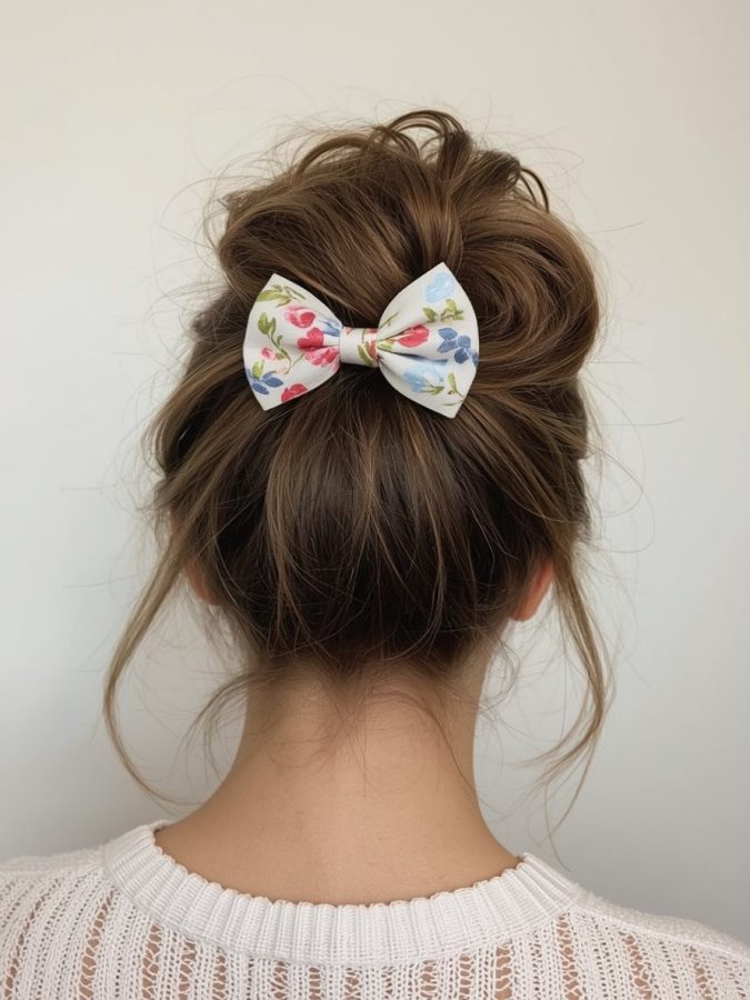 Hair Wrap Designs : Half-Up, Half-Down with Wrap Highlights