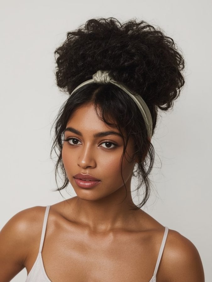 Hair Styles Natural Hair Black: Playful and Protective Bantu Knots