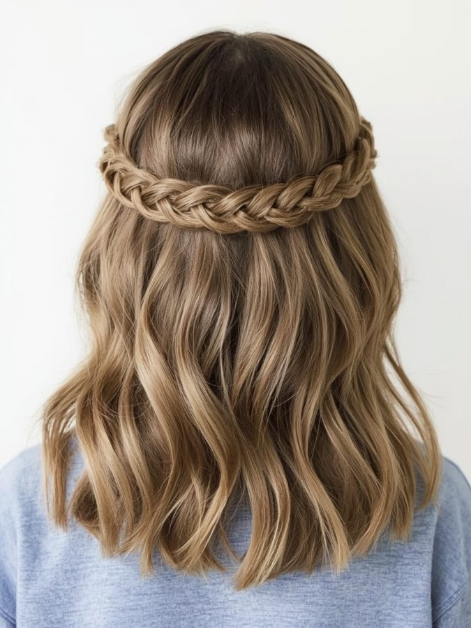 Hair Styles Kids: Crown Twist