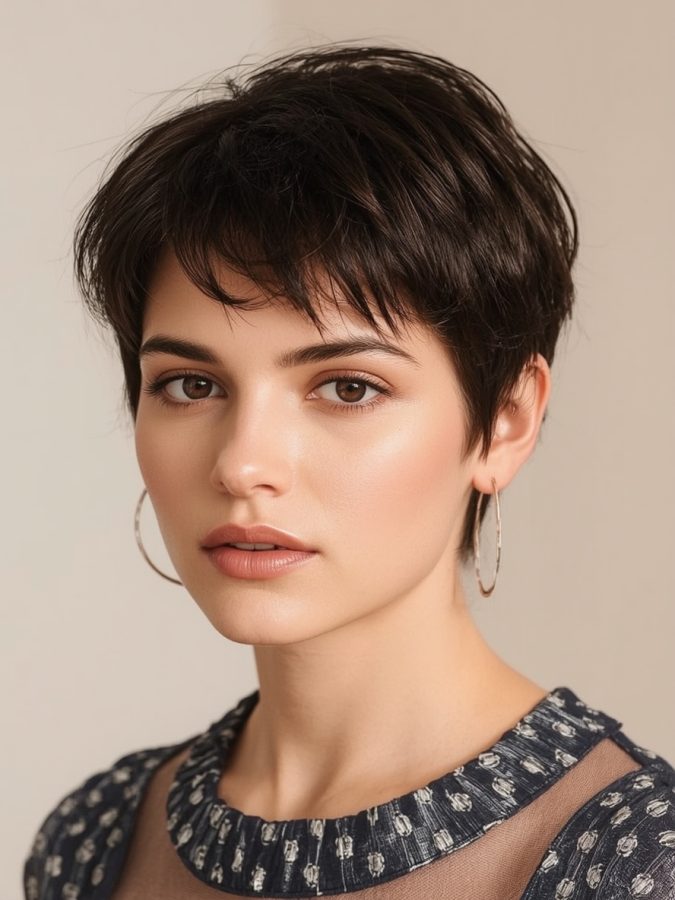 Short Haircuts For Thin Fine Hair: The Asymmetrical Bob
