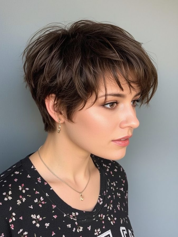 Short Haircuts For Thin Fine Hair: The Inverted Bob