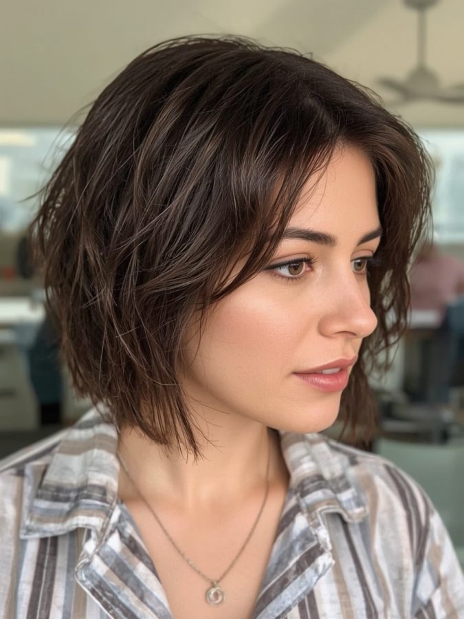 Bob For Thin Hair Older Women: Pixie Bob