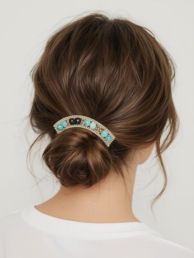 Hair Wrap Designs : Bohemian Braid with Feather Accents