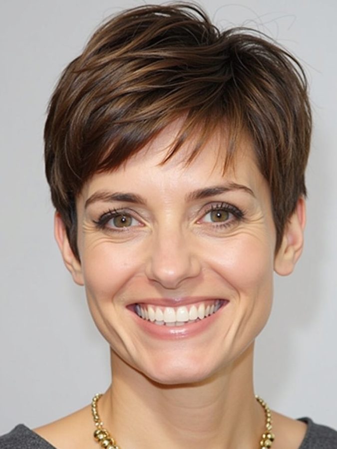 Hairstyles For Thin Hair Fine Over 50: Inverted Bob