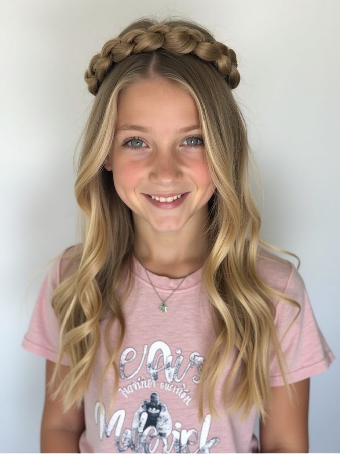 Hairstyles For School: Simple Headband Style