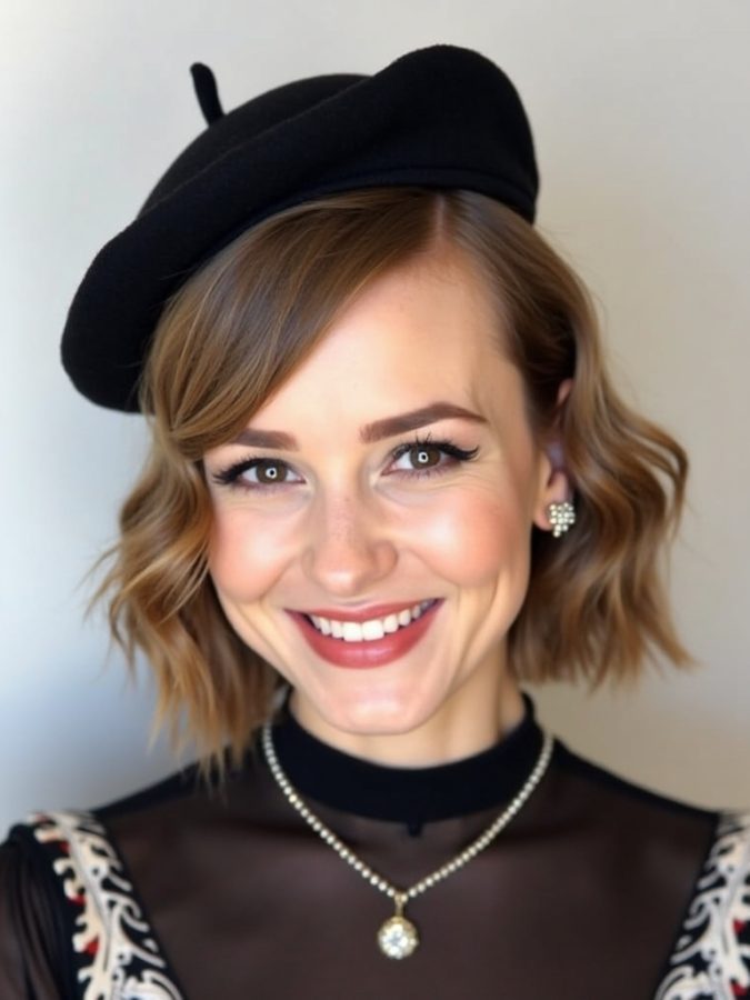 French Bob for Round Faces