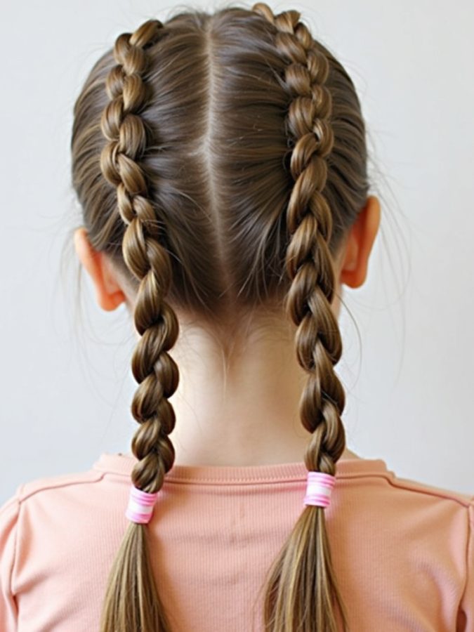 Hairstyles For School: Sleek Low Ponytail