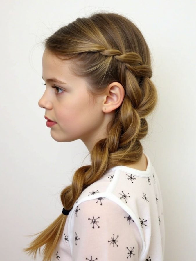 Hairstyles For School: Fishtail Braid