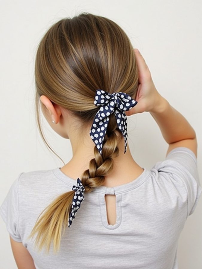 Hairstyles For School: Bandana Hairstyle