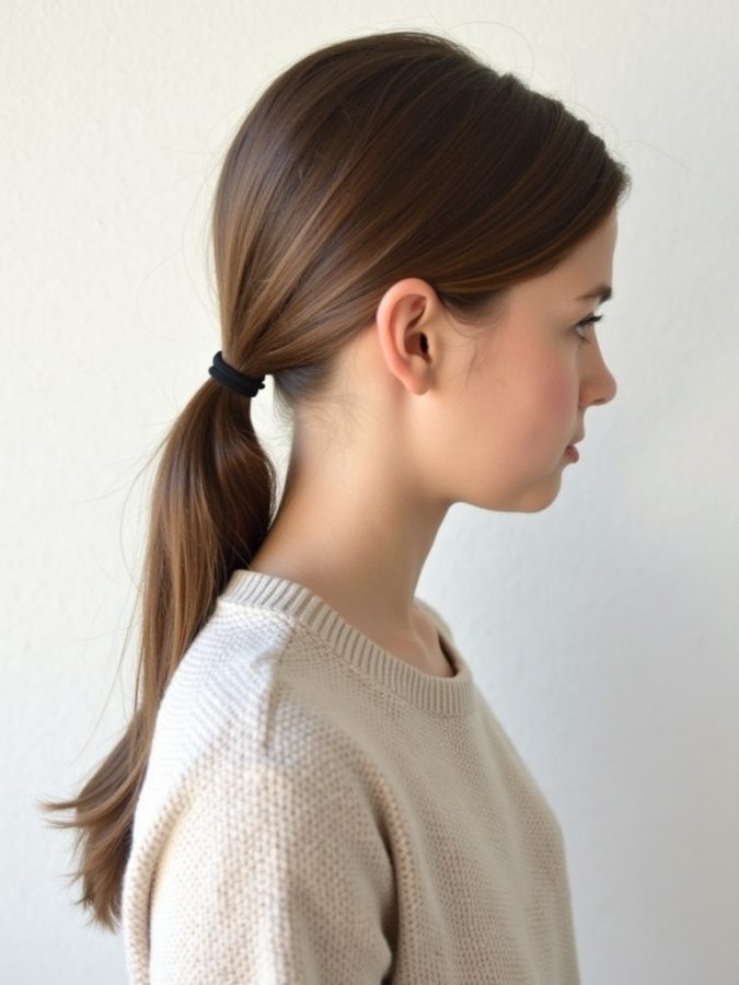Hairstyles For School: Bubble Ponytail