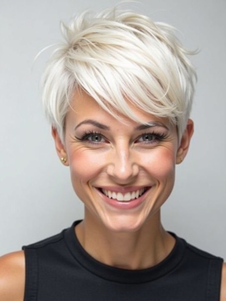 The Deep Waves Short Pixie Haircuts for Black Women 50