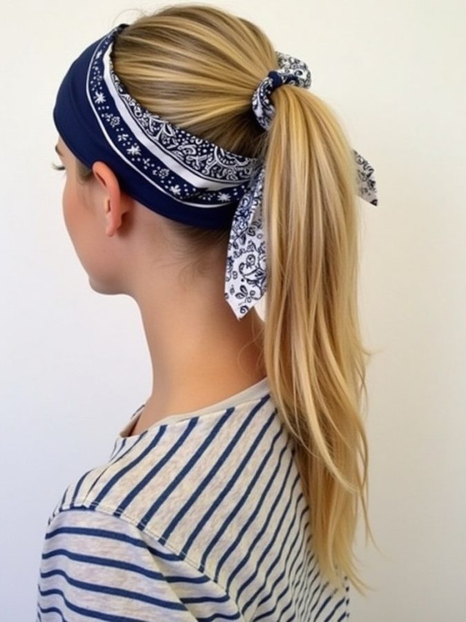 Hairstyles For School: Side Ponytail with Braid