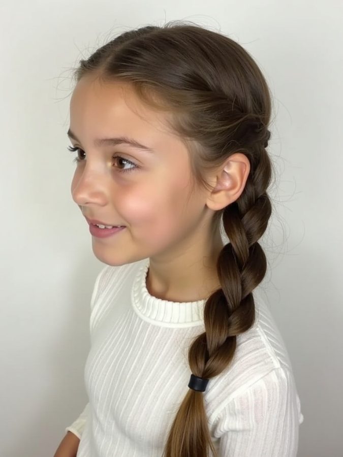 Hairstyles For School: Dutch Braid