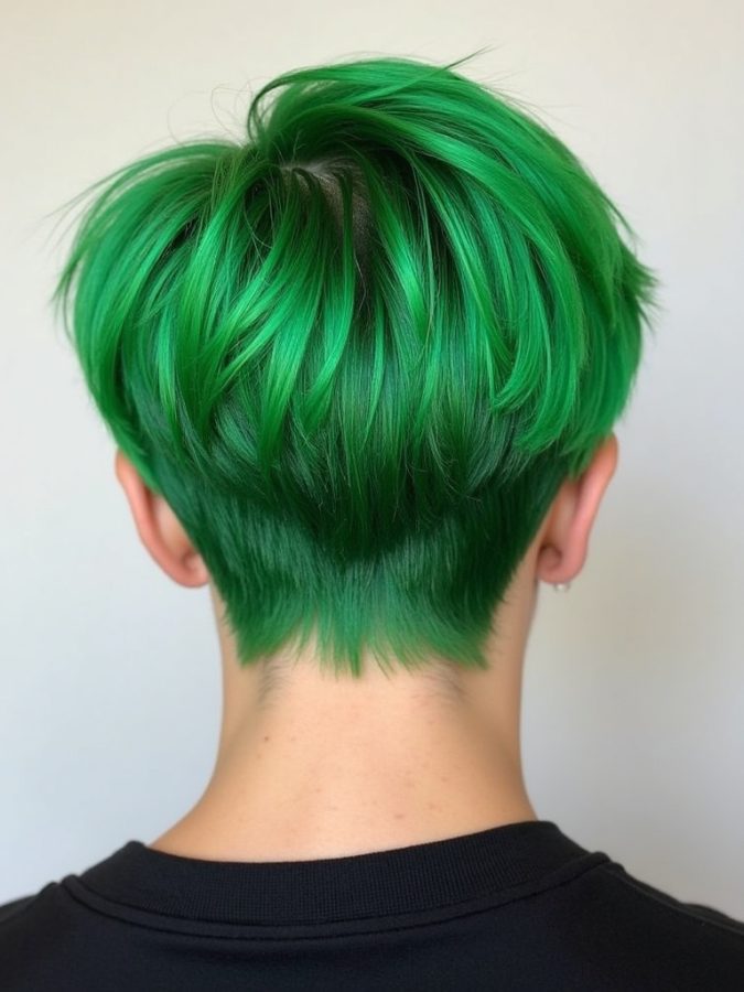 Pixie Cut Back View: The Undercut Pixie with Design