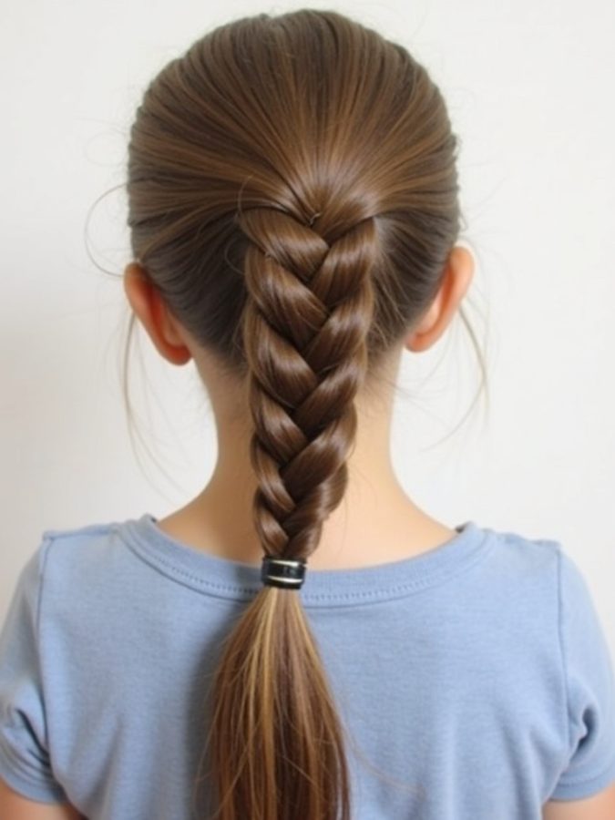 Hairstyles For School: French Braid