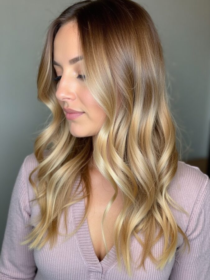 Sandstone Honey: Warm Honey Blonde