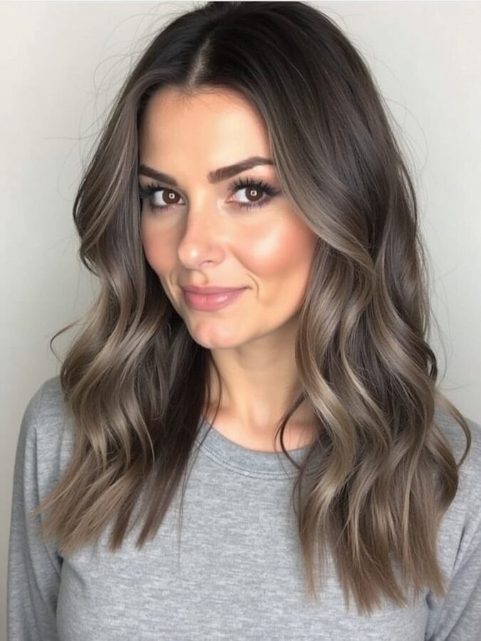 Hair Color Ideas For Brunettes: Honey Balayage